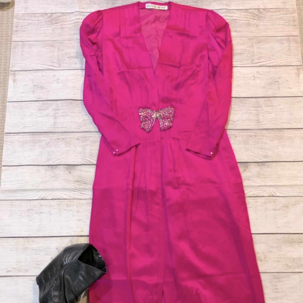 Vintage Hanae Mori Boutique Gown 80s! Neiman Marcus 🎉❤️🎉
